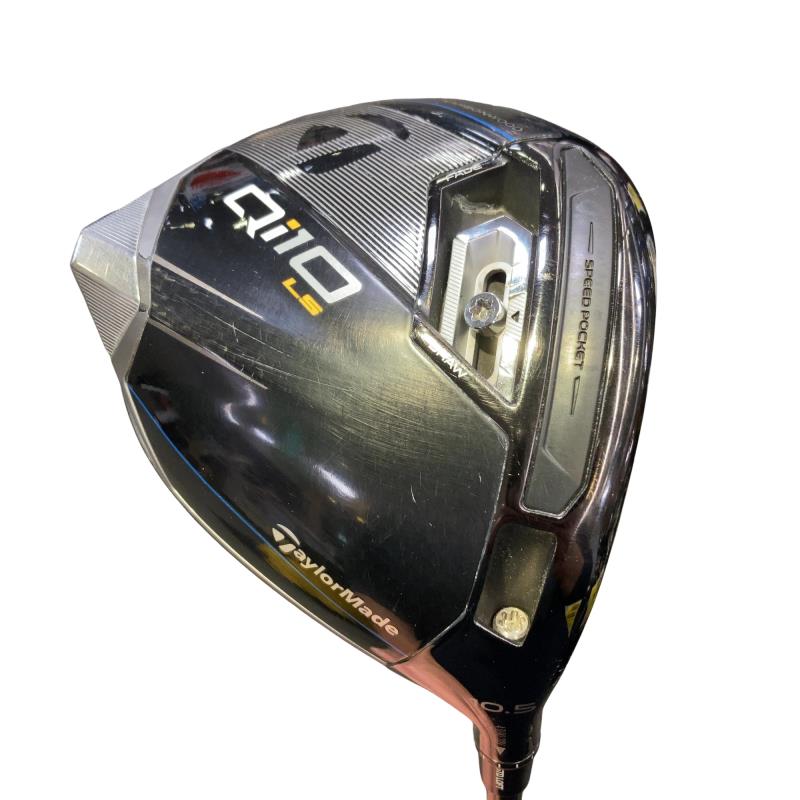 【中古】 テーラーメイド Qi10 LS 10.5° ドライバー DR Diamana SILVER TM50(Qi10 DR) (フレックスS) メンズ 男性用 右利き 右用 Cランク ゴルフクラブ