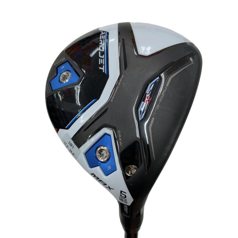 【中古】 コブラ cobra AEROJET MAX 5W フェアウェイウッド FW SPEEDER NX for Cobra(AEROJET FW) (フレックスR) メンズ 男性用 右利き 右用 Cランク ゴルフクラブ