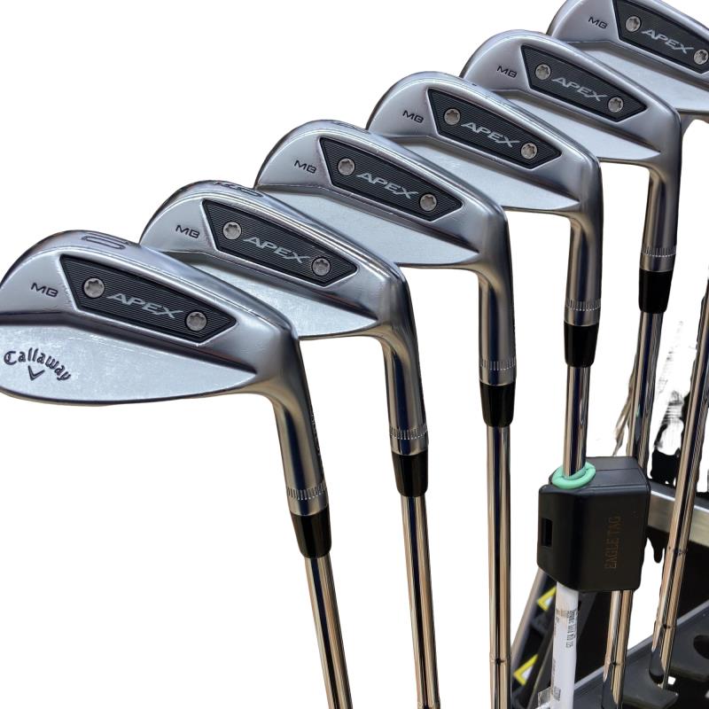 【中古】 キャロウェイ APEX MB(2024) 6S アイアンセット IR Dynamic Gold MID 115 (フレックスS) メンズ 男性用 右利き 右用 Cランク ゴルフクラブ