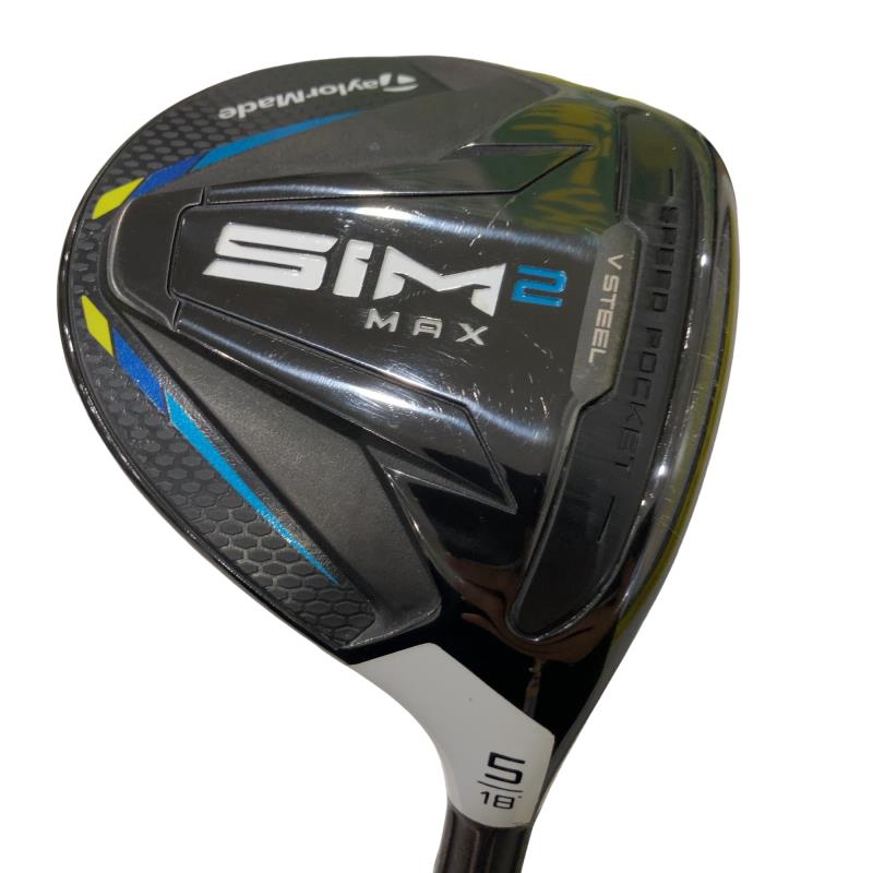 【中古】 仕立て屋お手伝いさん SIM2 MAX 5W フェアウェイウッド FW TENSEI BLUE TM50(SIM2 FW) (フレックスR) メンズ 成人男性用 右利き 右用 C位置づける ゴルフ野球クラブ