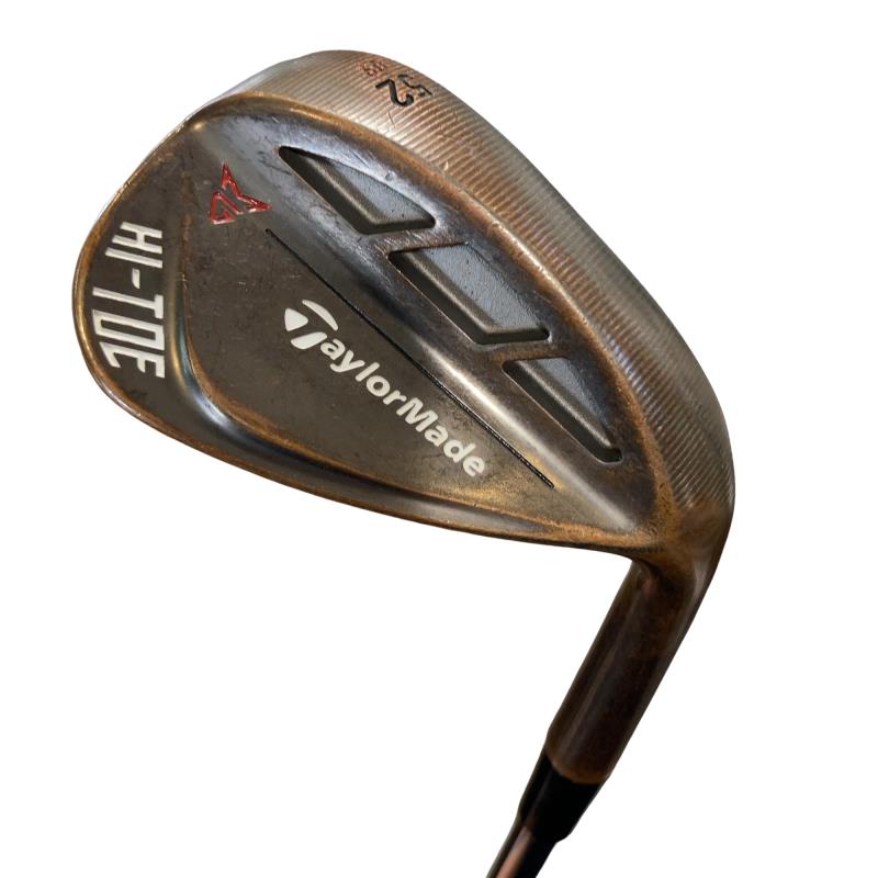 【中古】 仕立て屋お手伝いさん Taylor Made MILLED GRIND HI-TOE(2021) 52°/09° ウェッジ WG Dynamic Gold (フレックスS) メンズ 成人男性用 右利き 右用 D位置づける ゴルフ野球クラブ