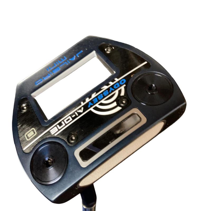【中古】 オデッセイ Ai-ONE JAILBIRD MINI S 34インチ パター PT STROKE LAB 90 スチール (フレックスその他) メンズ 男性用 右利き 右用 Cランク ゴルフクラブ