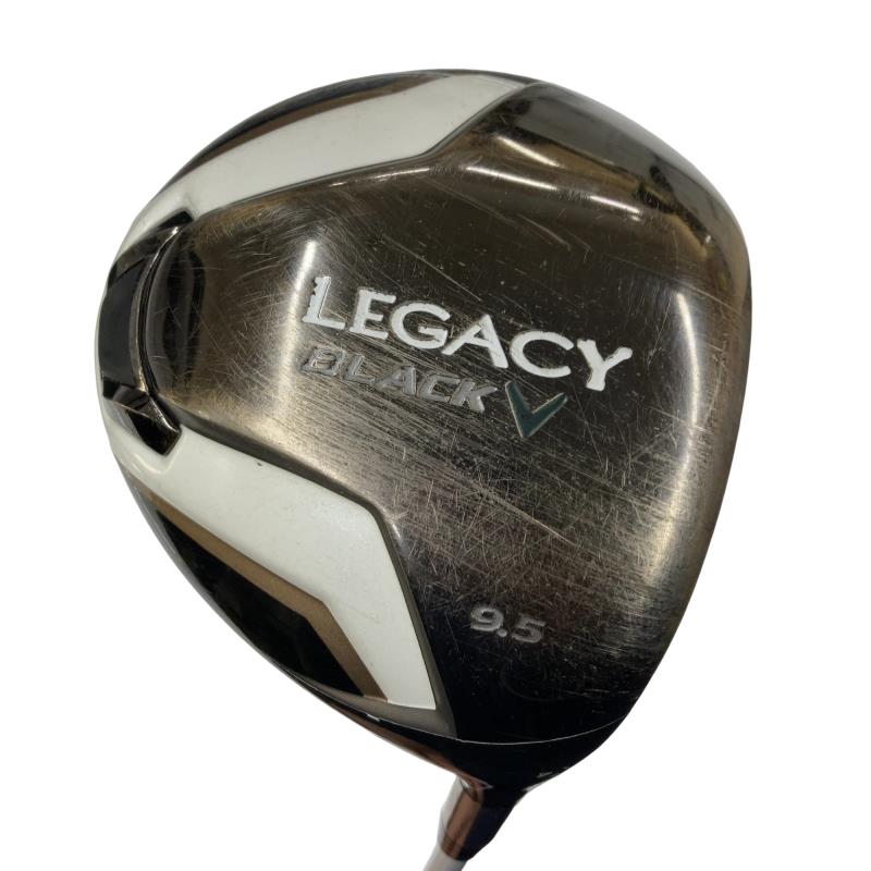 【中古】 キャロウェイ LEGACY BLACK  9.5° １番ウッド DR FUBUKI K60 (フレックスS) メンズ 成人男性用 右利き 右用 C序列付ける ゴルフ野球クラブ