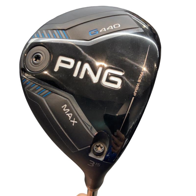 【中古】 ピン G440 MAX 3W フェアウェイウッド FW PING TOUR 2.0 CHROME 65(FW) (フレックスX) メンズ 成人男性用 右利き 右用 C位置づける ゴルフ野球クラブ