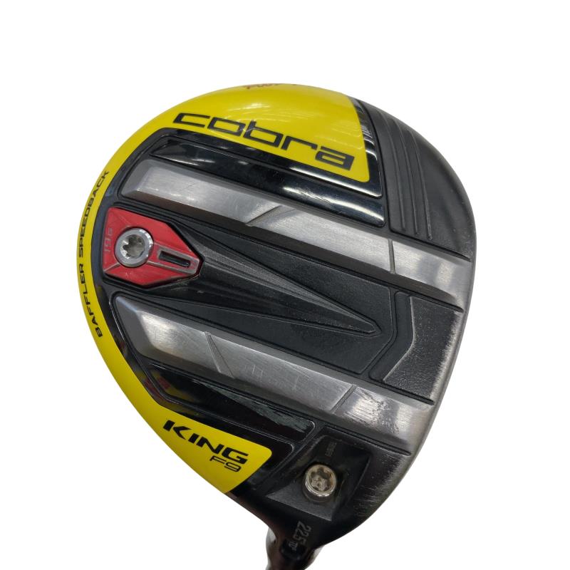 【中古】 コブラ KING F9 SPEEDBACK 7-8W(黄色) フェアウェイウッド FW Speeder EVOLUTION for Cobra(FW) (フレックスS) メンズ 成人男性用 右利き 右用 C位置づける ゴルフ野球クラブ
