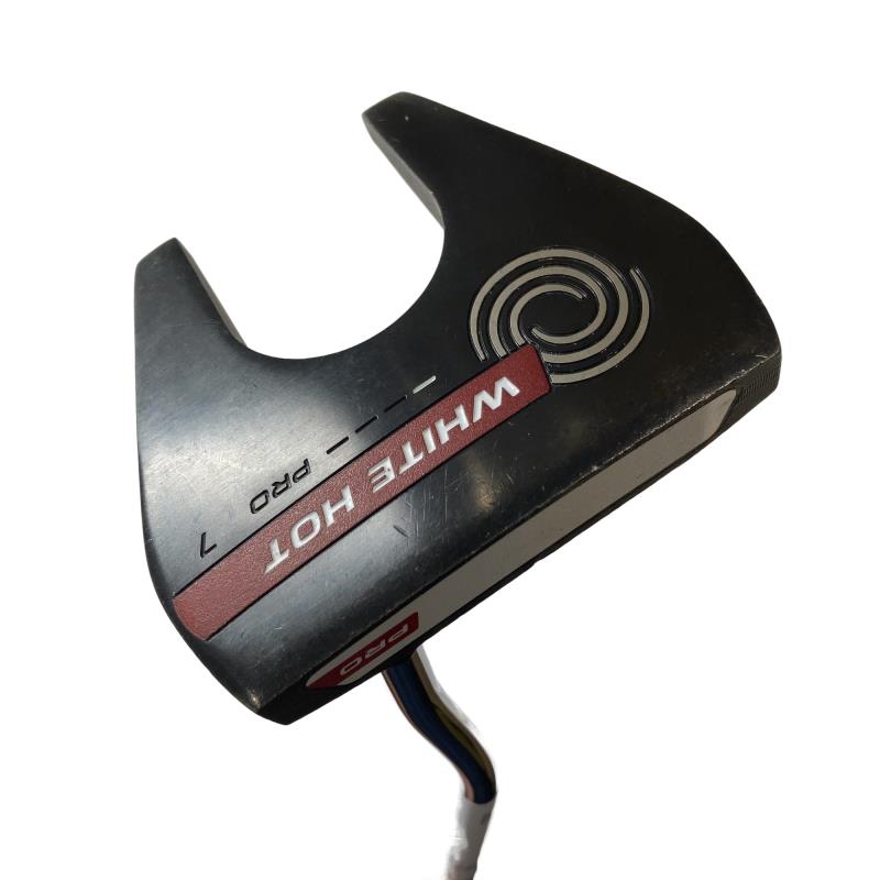 【中古】 オデッセイ WHITE HOT PRO #7 33in パター PT スチール写真 (フレックス余分の物) メンズ 成人男性用 右利き 右用 C序列付ける ゴルフ野球クラブ