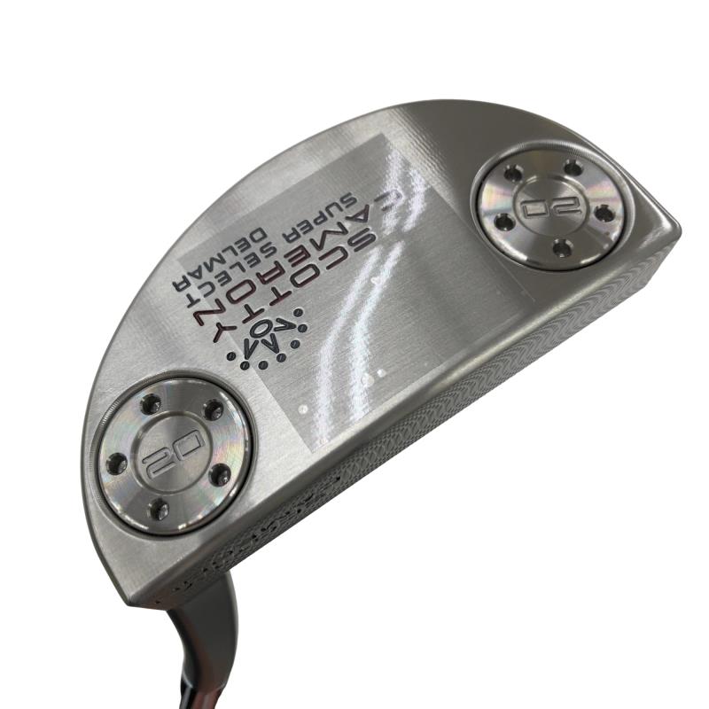 【中古】 タイトリスト SCOTTY CAMERON SUPER SELECT DEL MAR 33インチ パター PT スチール (フレックスその他) メンズ 男性用 右利き 右用 Bランク ゴルフクラブ