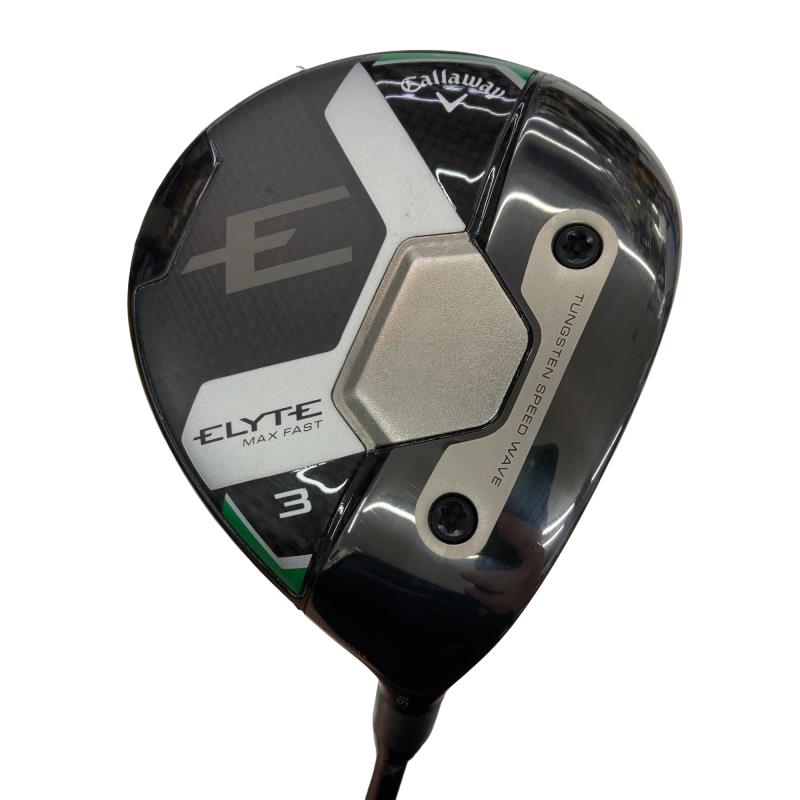 【中古】 キャロウェイ ELYTE MAX FAST 3W フェアウェイウッド FW LIN-Q GREEN 40 for CW(ELYTE FW) (フレックスR) メンズ 男性用 右利き 右用 Bランク ゴルフクラブ|ゴルフパートナー 中古クラブ店