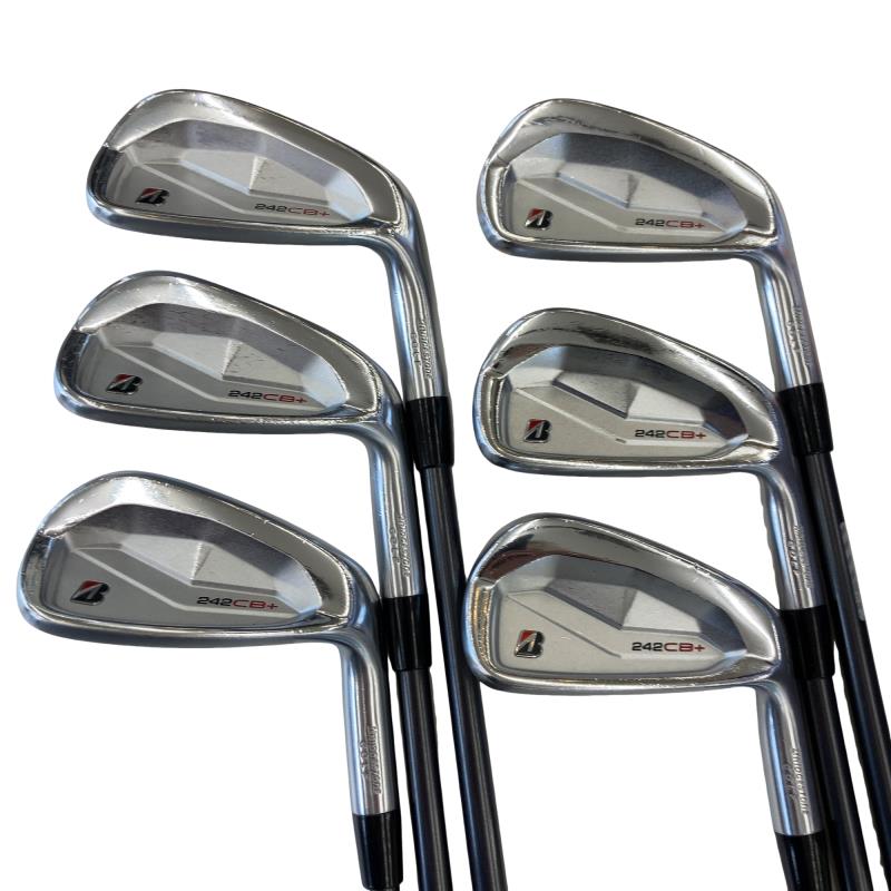 【中古】 ブリヂストン BRIDGESTONE 242CB+ 6S アイアン仕掛ける IR Diamana Thump iB70 (フレックスS) メンズ 成人男性用 右利き 右用 C価値づける ゴルフ野球クラブ