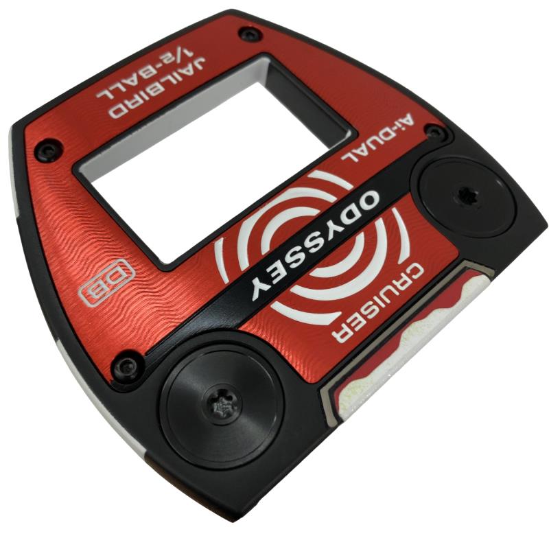 【中古】 オデッセイ Ai-DUAL JAILBIRD 1/2-BALL CRUISER 38インチ パター PT STROKE LAB 140 スチール (フレックスその他) メンズ 男性用 右利き 右用 Bランク ゴルフクラブ