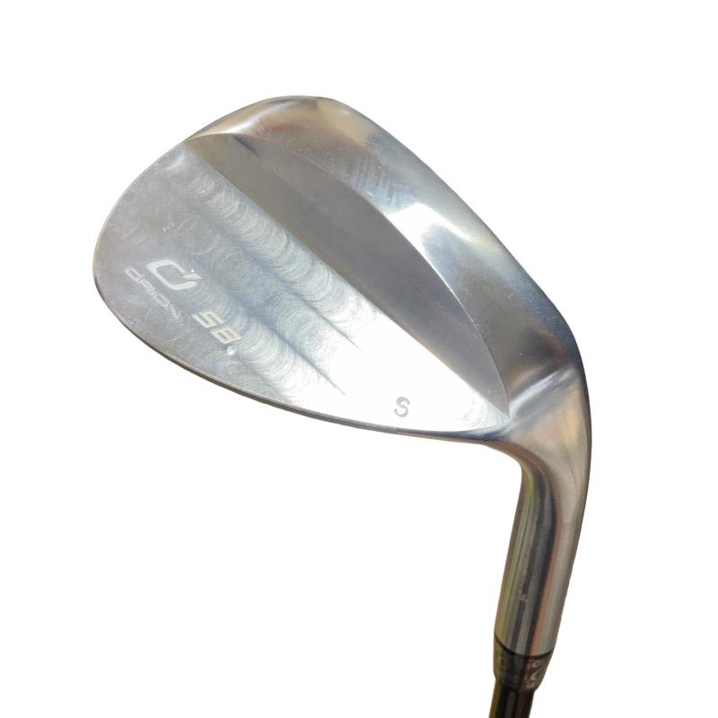 【中古】 ORION(オライオン) SPY-2 WED TYPE-S(メッキ仕上) 58°(ハイバウンス) ウェッジ WG 完全無欠特注立て坑 (フレックス余分の物) メンズ 成人男性用 右利き 右用 C序列付ける ゴルフ野球クラブ
