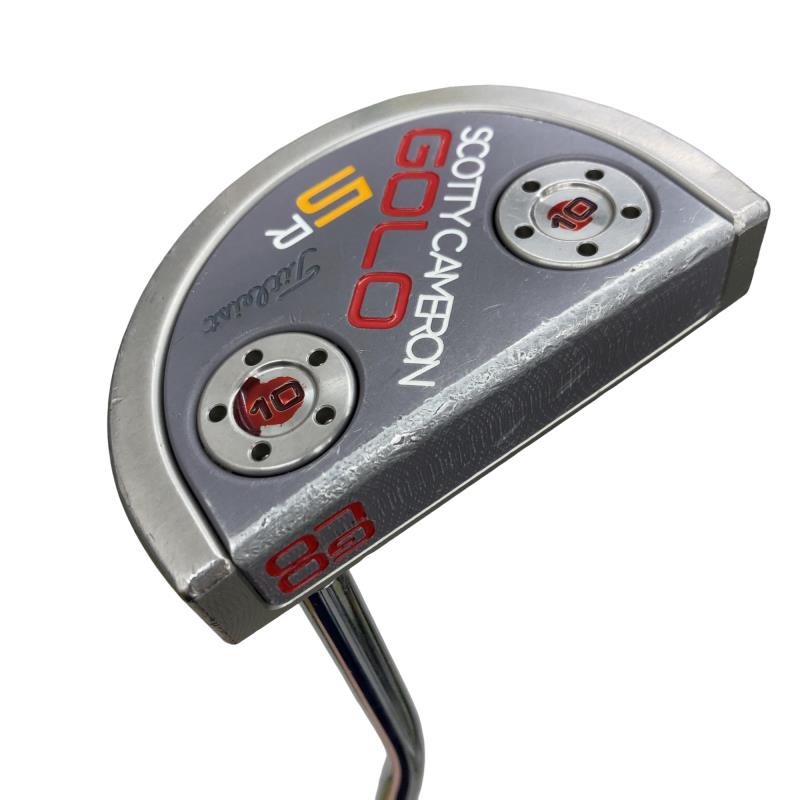 【中古】 タイトリスト SCOTTY CAMERON GoLo 5R(2015) 35in パター PT スチール写真 (フレックス余分の物) メンズ 成人男性用 右利き 右用 D序列付ける ゴルフ野球クラブ