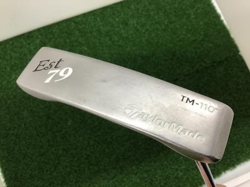 【中古】 テーラーメイド Est79 TM-110 シルバー 34インチ パター PT スチール (フレックスその他) メンズ 男性用 右利き 右用 Cランク ゴルフクラブ