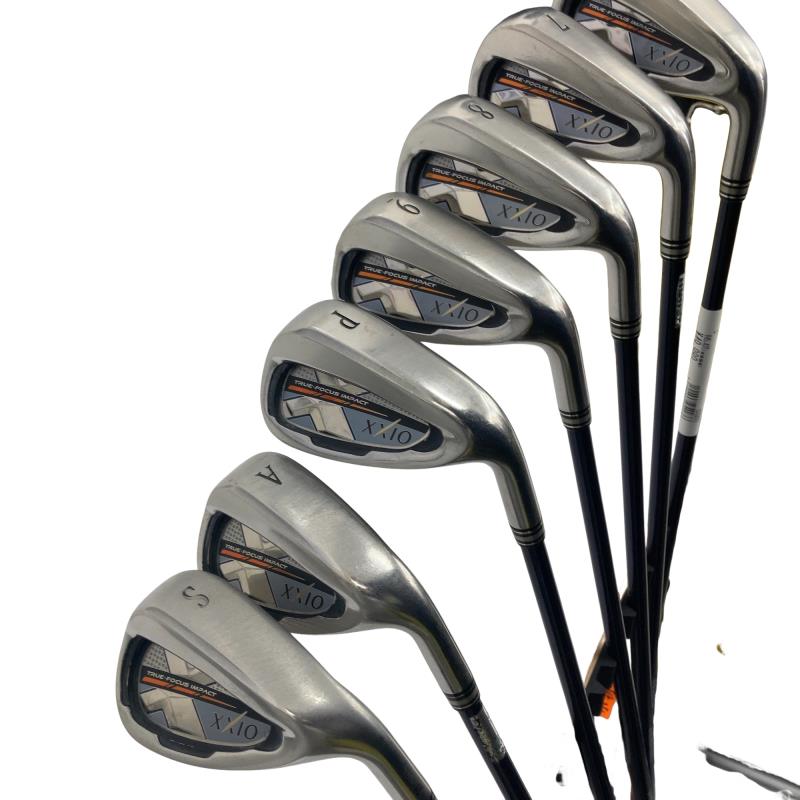 【中古】 ダンロップ XXIO(2018) 8S アイアンセット IR XXIO MP1000(アイアン) (フレックスS) メンズ 男性用 右利き 右用 Cランク ゴルフクラブ