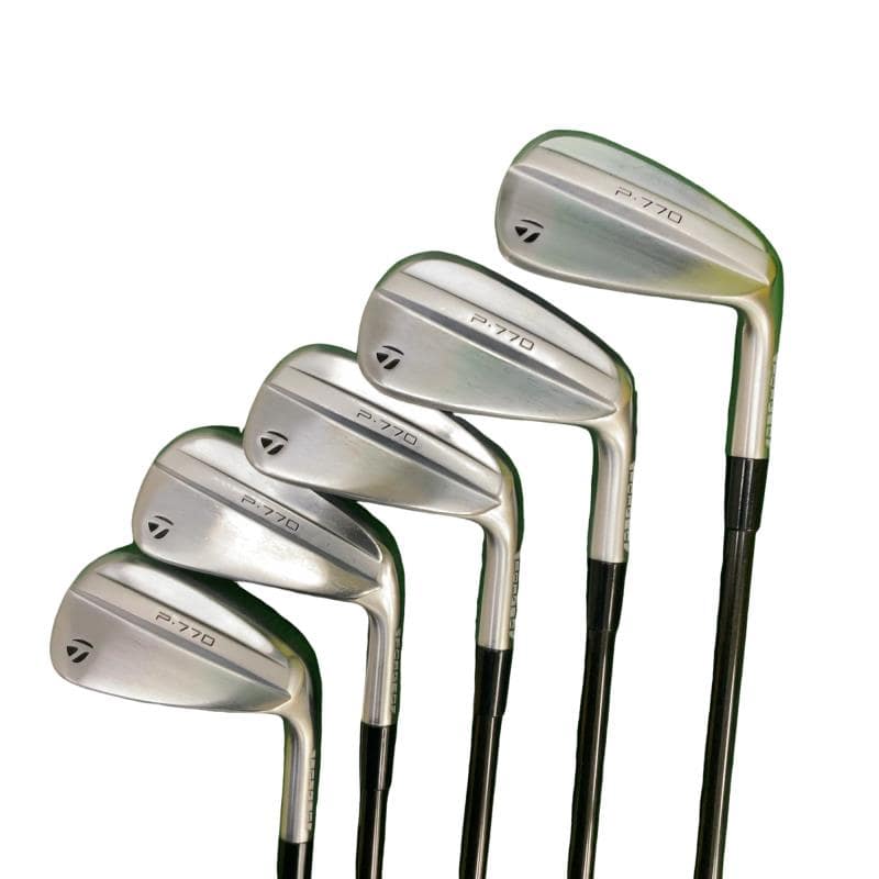 【中古】 テーラーメイド Taylor Made P・770(2024) 5S アイアンセット IR 純正特注シャフト (フレックスR) メンズ 男性用 右利き 右用 Bランク ゴルフクラブ