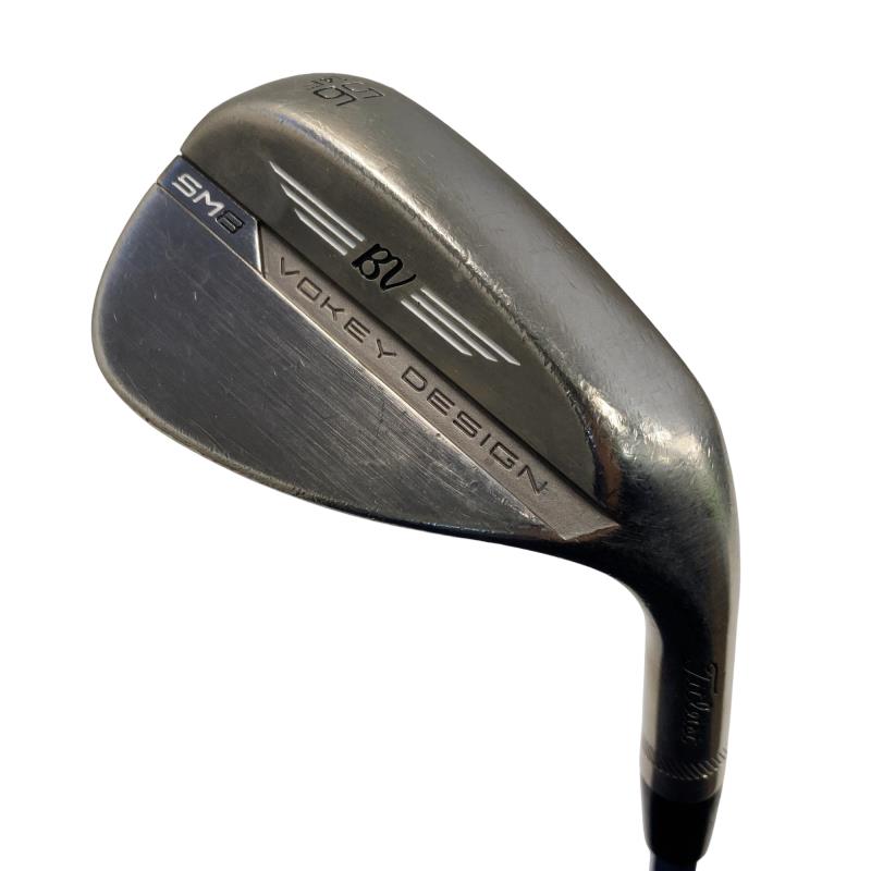 【中古】 タイトリスト VOKEY SPIN MILLED SM8 ブラッシュドスチール 56°/14°F ウェッジ WG NS PRO 950GH neo (フレックスS) メンズ 男性用 右利き 右用 Cランク ゴルフクラブ