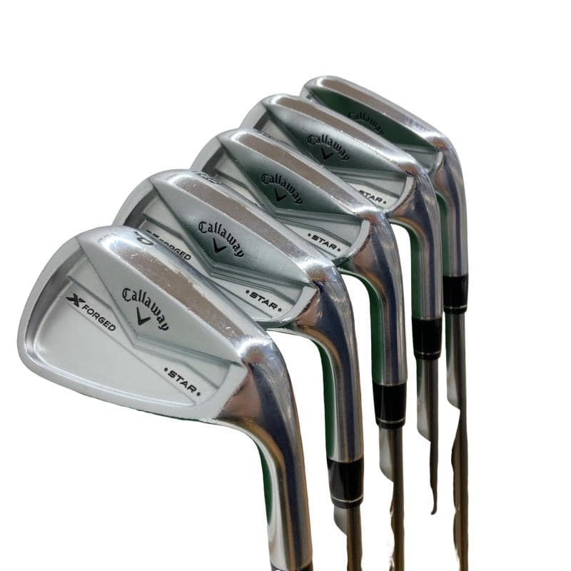 【中古】 キャロウェイ X FORGED STAR(2024) 6S アイアンセット IR リシャフト (フレックスその他) メンズ 男性用 右利き 右用 Cランク ゴルフクラブ 41,253円