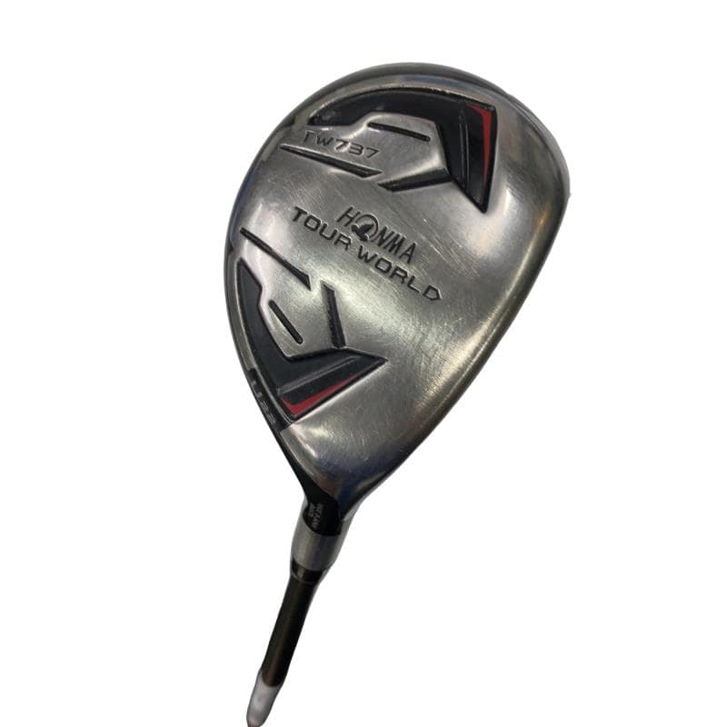 【中古】 本間ゴルフ TOUR WORLD TW737 22° ユーティリティ UT 純正特注シャフト (フレックスS) メンズ 男性用 右利き 右用 Cランク ゴルフクラブ