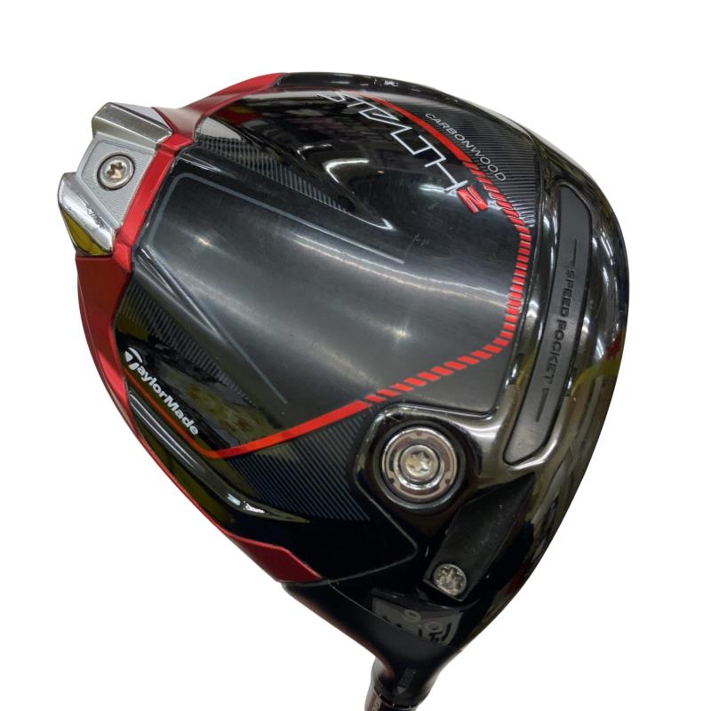 【中古】 テーラーメイド STEALTH2 9° ドライバー DR TENSEI RED TM50(STEALTH DR) (フレックスS) メンズ 男性用 右利き 右用 Cランク ゴルフクラブ