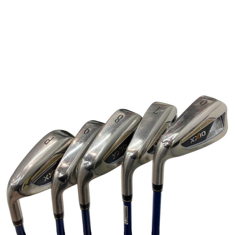 【中古】 ダンロップ XXIO(2024) 5S レフティ アイアンセット IR XXIO MP1300(IR) (フレックスS) メンズ 男性用 左利き レフティ 左用 Cランク ゴルフクラブ