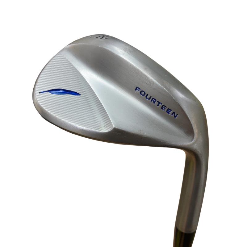 【中古】 フォーティーン F-WEDGE 否メッキ 52° ウェッジ WG 純然たる特注矢がら (フレックス余分の物) メンズ 成人男性用 右利き 右用 C位置づける ゴルフ野球クラブ