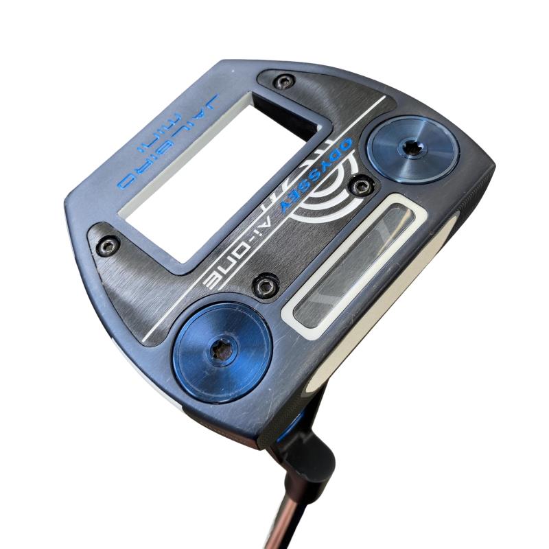 【中古】 オデッセイ Ai-ONE JAILBIRD MINI CH 34in パター PT STROKE LAB 90 スチール写真 (フレックス余分の物) メンズ 成人男性用 右利き 右用 C価値づける ゴルフ野球クラブ