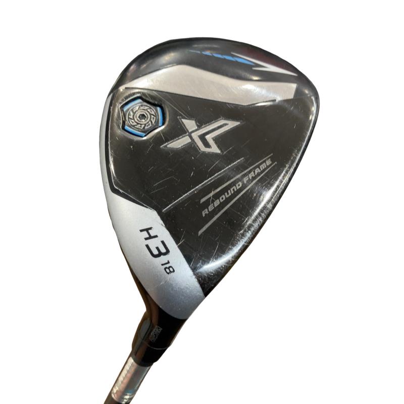 【中古】 ダンロップ XXIO(2024) eks H3 ありがた味 UT Miyazaki AX-3(HB) (フレックスSR) メンズ 成人男性用 右利き 右用 D序列付ける ゴルフ野球クラブ
