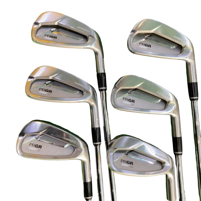 【中古】 労働者階級歯車 PRGR 03 7S アイアン仕掛ける IR 完全無欠特注立て坑 (フレックスR) メンズ 成人男性用 右利き 右用 C価値づける ゴルフ野球クラブ
