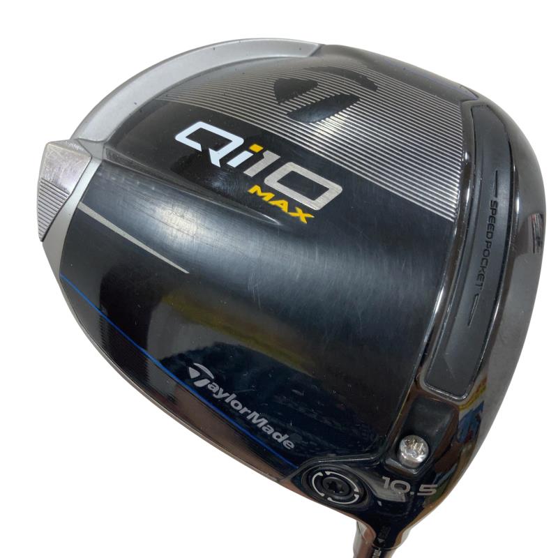 【中古】 テーラーメイド Qi10 MAX 10.5° ドライバー DR 純正特注シャフト (フレックスS) メンズ 男性用 右利き 右用 Cランク ゴルフクラブ|ゴルフパートナー 中古クラブ店
