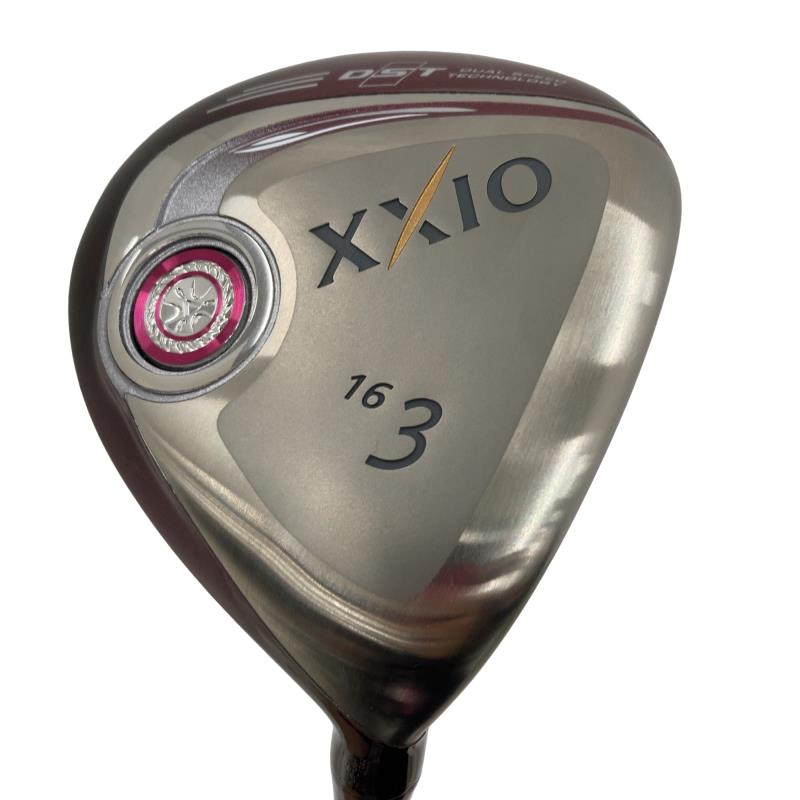 【中古】 ダンロップ XXIO(2016) 3W(ボルドー) レディース フェアウェイウッド FW XXIO MP900L(フェアウェイ)ボルドー (フレックスL) レディース 女性用 右利き 右用 Cランク ゴルフクラブ