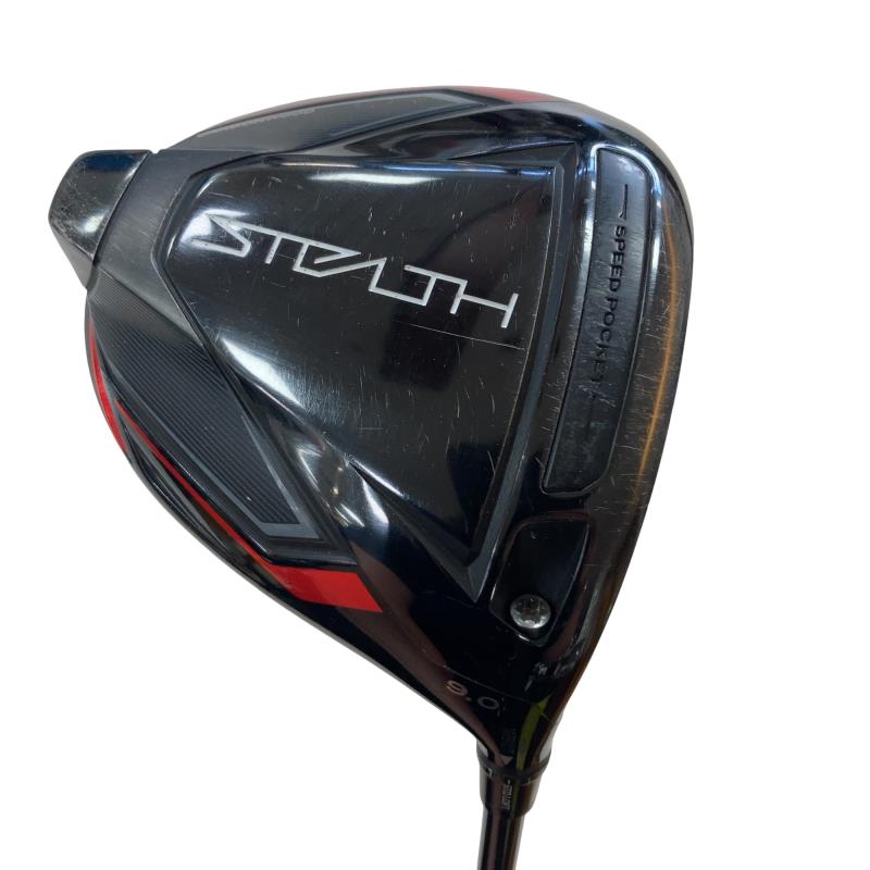 【中古】 テーラーメイド STEALTH 9° ドライバー DR TENSEI RED TM50(STEALTH DR) (フレックスS) メンズ 男性用 右利き 右用 Cランク ゴルフクラブ