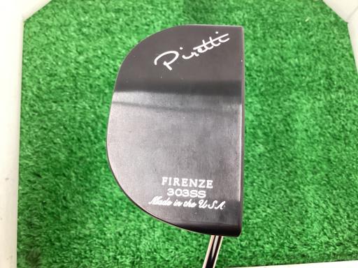 【中古】 Piretti Piretti MIDNIGHT BLACK FIRENZE 34インチ パター PT スチール (フレックスその他) メンズ 男性用 右利き 右用 Cランク ゴルフクラブ