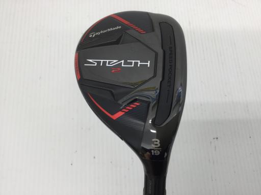 【中古】 テーラーメイド STEALTH2 U3 ユーティリティ UT リシャフト (フレックスその他) メンズ 男性用 右利き 右用 Bランク ゴルフクラブ