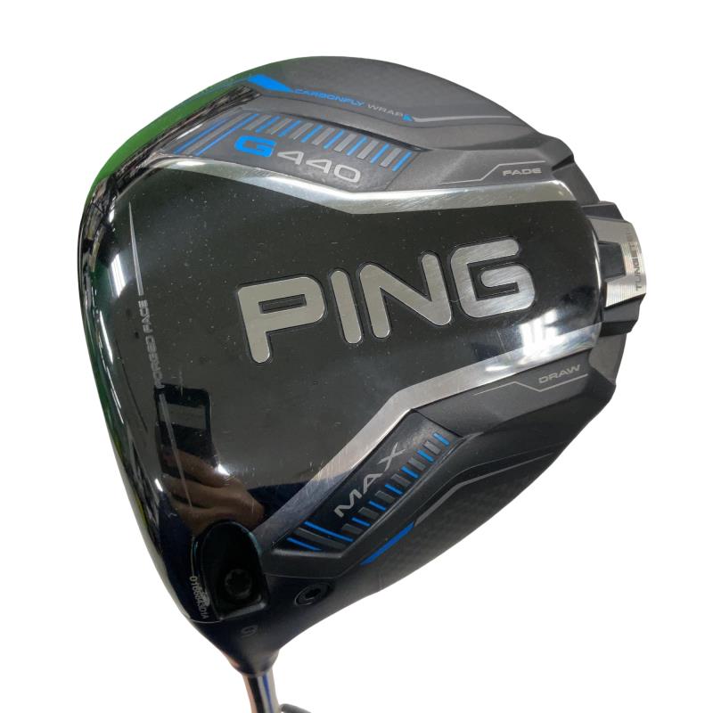 【中古】 ピン G440 MAX  9° レフティ １番ウッド DR PING TOUR 2.0 CHROME 65(DR) (フレックスR) メンズ 成人男性用 左ぎっちょ レフティ 左用 B序列付ける ゴルフ野球クラブ