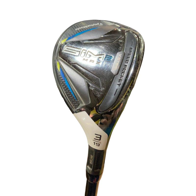 【中古】 テーラーメイド SIM2 MAX U3 ユーティリティ UT リシャフト (フレックスその他) メンズ 男性用 右利き 右用 Cランク ゴルフクラブ