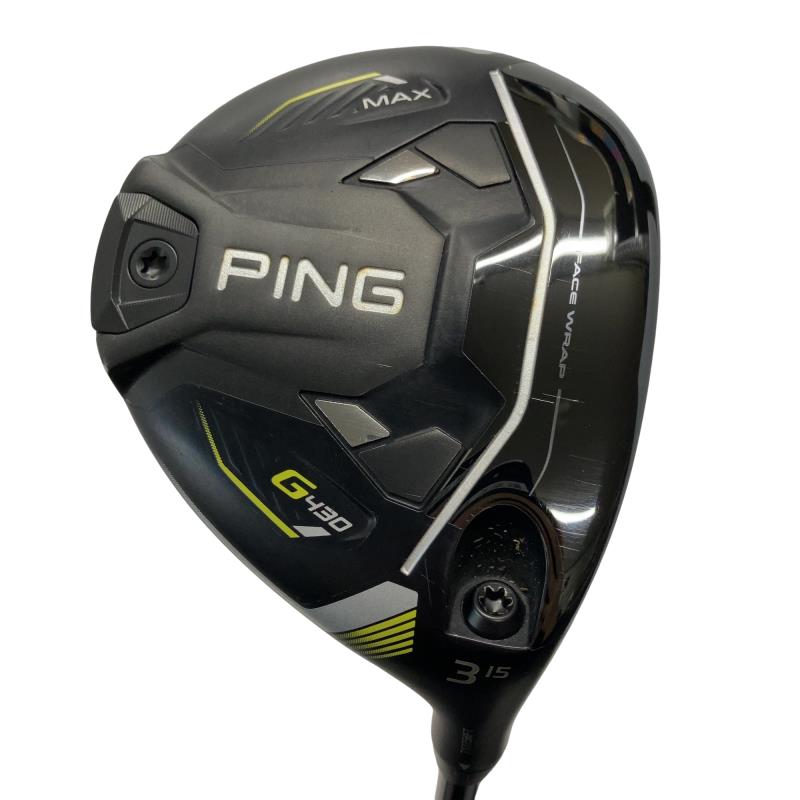 【中古】 ピン G430 MAX 3W フェアウェイウッド FW ALTA J CB BLACK(FW) (フレックスSR) メンズ 男性用 右利き 右用 Cランク ゴルフクラブ|ゴルフパートナー 中古クラブ店