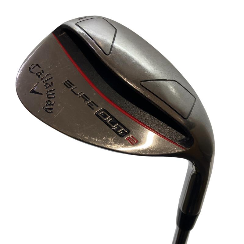 【中古】 キャロウェイ SURE OUT 2 60° ウェッジ WG NS PRO 950GH (フレックスS) メンズ 成人男性用 右利き 右用 C位置づける ゴルフ野球クラブ