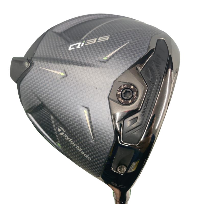 【中古】 テーラーメイド Qi35 9° ドライバー DR 純正特注シャフト (フレックスS) メンズ 男性用 右利き 右用 Cランク ゴルフクラブ