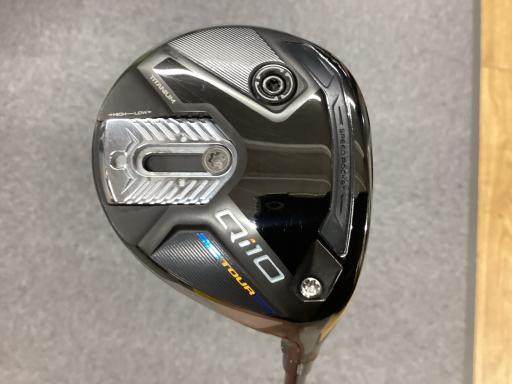【中古】 テーラーメイド Qi10 TOUR 5W フェアウェイウッド FW Diamana SILVER TM50(Qi10 FW) (フレックスS) メンズ 男性用 右利き 右用 Cランク ゴルフクラブ