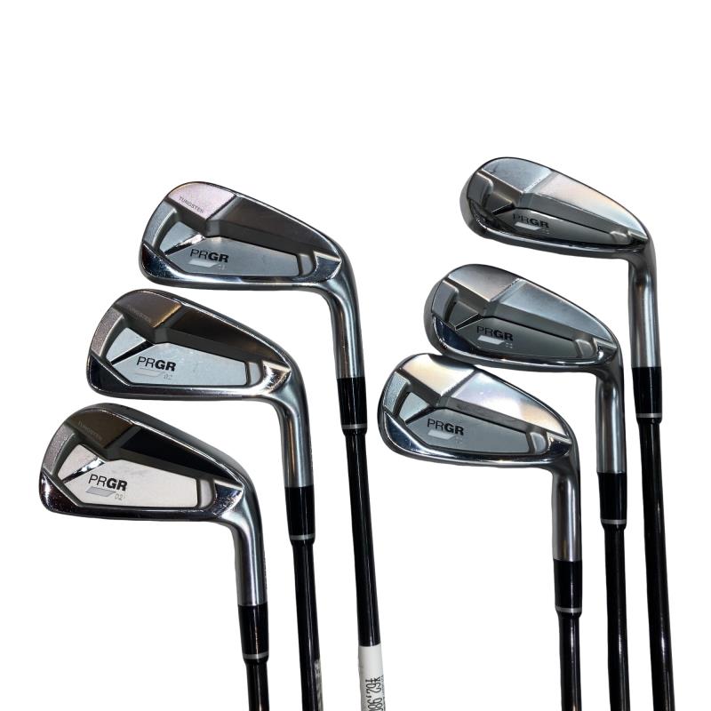 【中古】 労働者階級歯車 PRGR 02(2023) 7S アイアン仕掛ける IR Diamana FOR PRGR(2023 IR) (フレックスSR) メンズ 成人男性用 右利き 右用 C価値づける ゴルフ野球クラブ