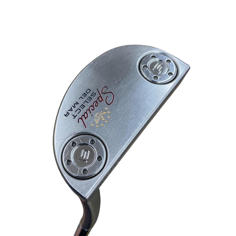 【中古】 タイトリスト SCOTTY CAMERON Special select DEL MAR 34in パター PT スチール写真 (フレックス余分の物) メンズ 成人男性用 右利き 右用 B序列付ける ゴルフ野球クラブ