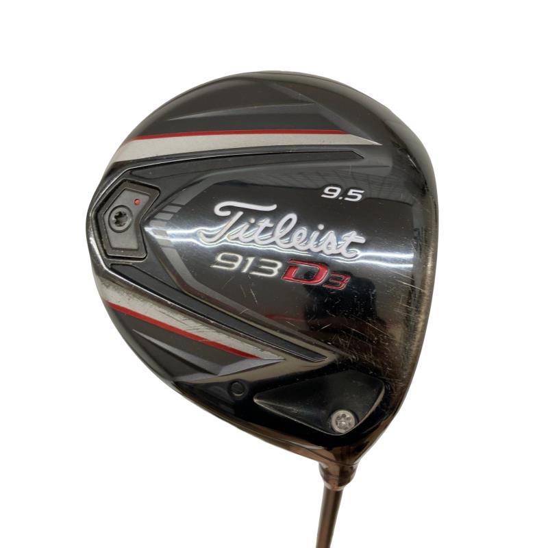 【中古】 タイトリスト 913 D3  9.5° USA １番ウッド DR Diamana D+72 (フレックスX) メンズ 成人男性用 右利き 右用 C価値づける ゴルフ野球クラブ
