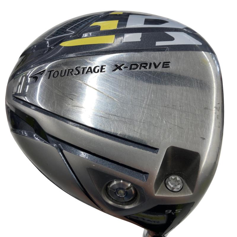 【中古】 ブリヂストン TOURSTAGE X-DRIVE GR(2014)  9.5° １番ウッド DR Tour AD B14-03w (フレックスS) メンズ 成人男性用 右利き 右用 C序列付ける ゴルフ野球クラブ