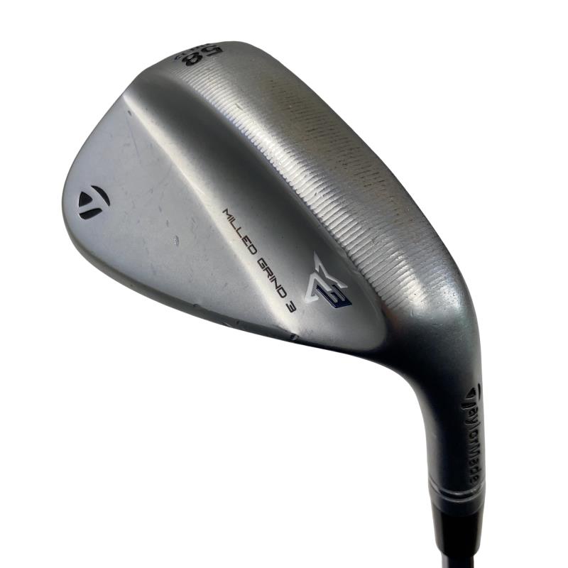 【中古】 仕立て屋お手伝いさん Taylor Made MILLED GRIND 3 58°/12° ウェッジ WG Dynamic Gold (フレックスS) メンズ 成人男性用 右利き 右用 C位置づける ゴルフ野球クラブ