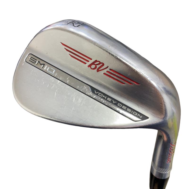 【中古】 タイトリスト VOKEY SPIN MILLED SM10 ツアークロム 52°/12°F ウェッジ WG Dynamic Gold (フレックスS) メンズ 男性用 右利き 右用 Cランク ゴルフクラブ|ゴルフパートナー 中古クラブ店