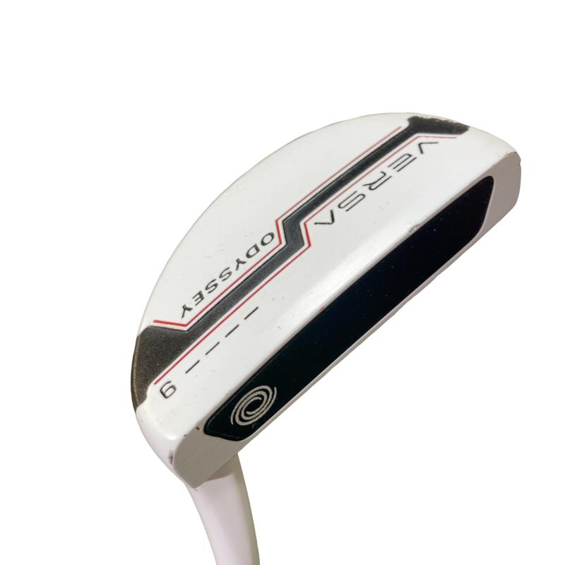 【中古】 オデッセイ VERSA #9 白いこと 33in パター PT スチール写真 (フレックス余分の物) メンズ 成人男性用 右利き 右用 C位置づける ゴルフ野球クラブ