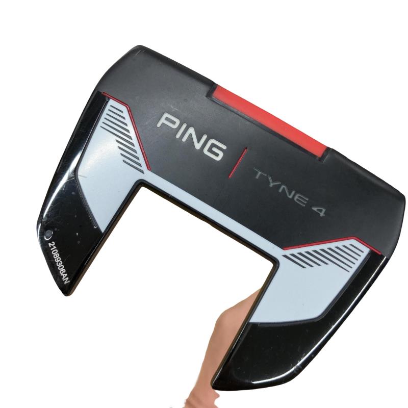 【中古】 ピン PING TYNE 4(2021) 34in(PP58) パター PT スチール写真 (フレックス余分の物) メンズ 成人男性用 右利き 右用 C価値づける ゴルフ野球クラブ