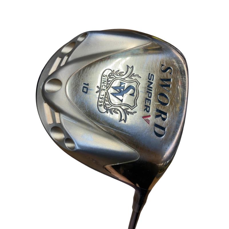 【中古】 カタナゴルフ SWORD SNIPER V 10° １番ウッド DR SWORD Tour AD VD-5 (フレックスR) メンズ 成人男性用 右利き 右用 C位置づける ゴルフ野球クラブ