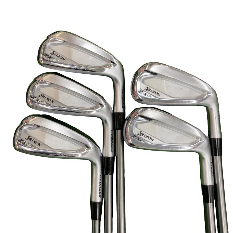 【中古】 ダンロップ SRIXON ZXi4 5S アイアン書き割り IR リシャフト (フレックス余分の物) メンズ 成人男性用 右利き 右用 C位置づける ゴルフ野球クラブ