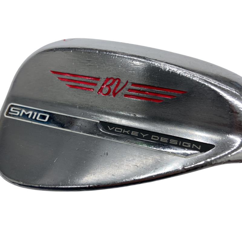 【中古】 タイトリスト VOKEY SPIN MILLED SM10 ツアークロム 52°/08°F ウェッジ WG Dynamic Gold (フレックスS) メンズ 男性用 右利き 右用 Cランク ゴルフクラブ